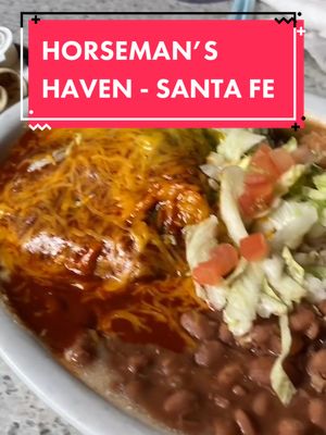 A post by @casteezyyy on TikTok caption: Bourdain approved restaurants PT 1: Horseman’s Haven in Santa Fe, NM. #anthonybourdain #chef #restaurant #newmexico #fypシ