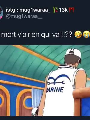 A post by @mug1waraa on TikTok caption: Merci 12k ❤️ #animefr #mangafr #tweetanimefr #tweetmangafr #tweetmanga #onepiece #drole #humour #sanji #usopp #franky #soggeking #pourtoi #fypシ