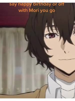 A post by @offical_weeb18 on TikTok caption: Happy birthday dazai #anime #weeb #dazaiosamu #dazaiedit #bungoustraydogs #happybirthdaydazaiosamu