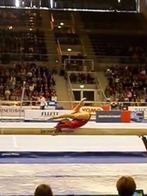 A post by @ucla..gymnastics on TikTok caption: Norah Flatley beam from 2015!#younggymnast#foryou#balancebeam#gymternet