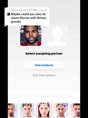 A post by @gimme_my_cheetos_bitch on TikTok caption: Reply to @alyssagonzalez348 i’m backkk!! #faceapp #jasonderulo #arianagrande #fypp #foryoupage❤️❤️