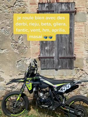 A post by @erwann_smr on TikTok caption: je rigole bien évidement 🤭 #humour #sherco #sherco50 #50cc #70cc #100cc #125cc #derbi #sherco50cc