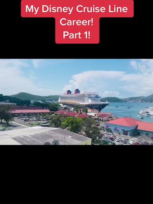 A post by @chelsealogan13 on TikTok caption: My #disneycruiseline career, part 1! #disney #disneycruise #disneyship #disneyfantasy #disneydream #crew #crewmember #shiplife #ship #cruise #cruisesq