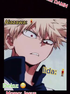 A post by @midnightinthedark on TikTok caption: #Bakugo #rap #Denki #Mina #Kirishima #lida #urakakaochako #Deku #momo #myheriacademia #Myhero #myheroacademia #fypシ