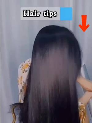 A post by @cara.smoothhair on TikTok caption: The shampoo help me a lot🥰#hairday #hairwash   #hairtok #chikpui