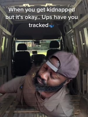 A post by @thedeliveryguy5 on TikTok caption: When UPS has your back #greenscreen #fypシ #kidnapped #miguel #vibin #UPS #deliveryguy #damn