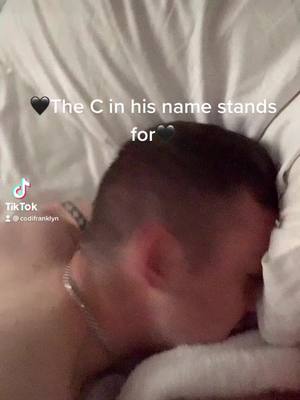 A post by @codifranklyn on TikTok caption: Wanted to join the trend, only one he’d do with me😭😂 #fypシ #foryou #inhisnamestandsfor #trending #boyf