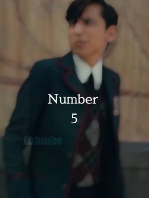 A post by @vfxboujee on TikTok caption: Number 5 | #fivehargreeves #numberfive #umbrellaacademy @aidangallagherofficial |