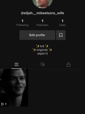 A post by @harry_potter_wife7 on TikTok caption: guys go follow @elijah._.mikaelsons_wife i started making edits