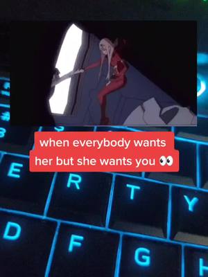 A post by @parriedswing on TikTok caption: she wants only you #darlinginfranxx #zerotwo #zero2 #anime #animegirls #animewaifu #anime4life #fyp #fypシ #foryoupage