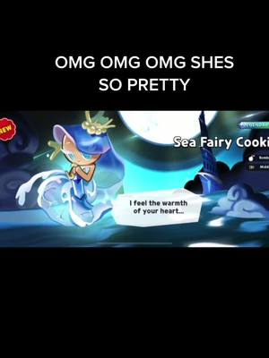 A post by @dyingforganyu on TikTok caption: AAAAAAJDNVKFJRR #fyp #foryou #cookierun #cookierunkingdom #seafairycookie