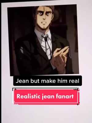 A post by @nocoxart on TikTok caption: Thanks for trusting in  me 😔👌 #jeankristein #jean #attackontitan #anime #fyp #art