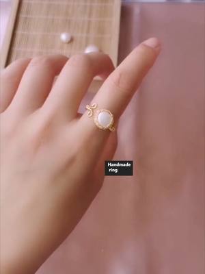 A post by @poppy19951129 on TikTok caption: #ring #fyp this ring is beautiful 😉💍