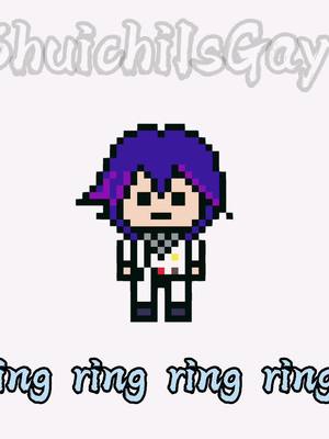 A post by @._chxlde on TikTok caption: ‼️Satori Is Super Gay‼️ #fyp #foryou BananaPhone☝ #danganronpa #drv3 #kokichioma #kokichiedit #kokichi #pixel #lol #iranoutofhashtags #killingharmony