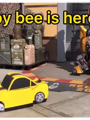 A post by @allcooltoy on TikTok caption: Do you like this baby Bee 😎#dc #figure #bigtoy #toys  #bee #robotcar #foryou #foryoupage