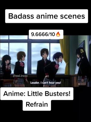 A post by @mai.truxs on TikTok caption: Anime: Little Busters! Refrain