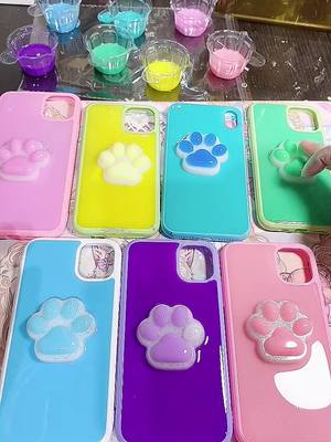 A post by @jenuoscase on TikTok caption: #creative #phonecase #colorful #DIY #customized #SmallBusiness #foryou