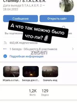 A post by @_zeben_ on TikTok caption: ааа понимаю 🗿👌#zeben #сталкер2