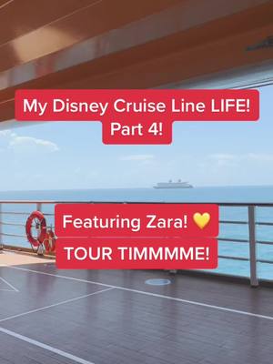 A post by @chelsealogan13 on TikTok caption: My #disneycruiseline LIFE! Part 4! @zipadeedodah.zara #disney #disneycruise #fyp #cruise #cruiseship #shiplife #ship #disneydream #disneyfantasy