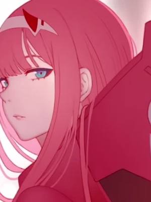 A post by @wyashoto on TikTok caption: Darlinnn! #anime #senpai #hot #snipermask #editor #capcut #damn🥵 #zerotwo #darlinginfranxx #darlingohayou #pink #😍 #anime #edit #editz #hottie