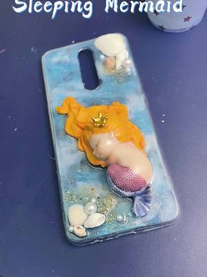 A post by @jenuoscase on TikTok caption: #mermaid Do u like a sleeping mermaid 🤩🤩🤩? #phonecase #customized #SmallBusiness #DIY #creative #foryou