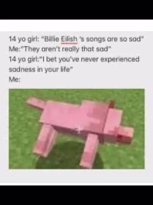 A post by @painhub9241 on TikTok caption: Sad Memes Pt.1 #pain #sad #part1 #Minecraft