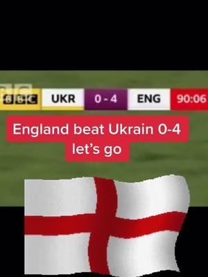 A post by @ksi_king1 on TikTok caption: England beat Ukrain 0-4 let’s go #englandfootball #euro2020 #englandintothefinals #England