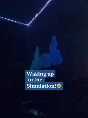 A post by @maxwelldonker on TikTok caption: Morning “sim” routine😉 #simulation #pov #vibes #morning #4thofjuly ￼