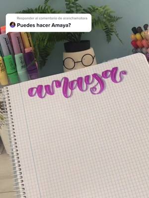 A post by @study.notes29 on TikTok caption: Responder a @aranchamotora amaya💜 #parati #studynotes29 #nombres