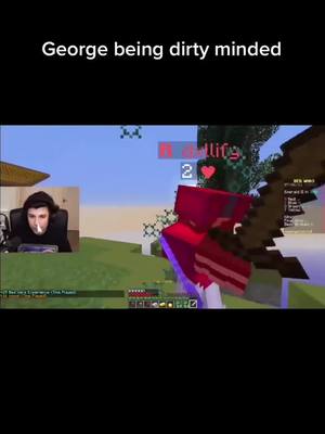 A post by @foreigncabbage on TikTok caption: Why does that sound weird George? Hmm?? #georgenotfound #dream #dnf #dreamnotfound #Minecraft #dreamsmp