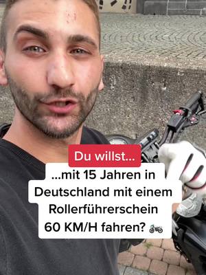 A post by @bikebruh on TikTok caption: Voraussetzungen und Kosten des￼ Roller-Führerschein￼s! 🏍 #motorrad #führerschein #bikelover #bike #fy #fyp #roller #bikebruh #motor #15 #fahren