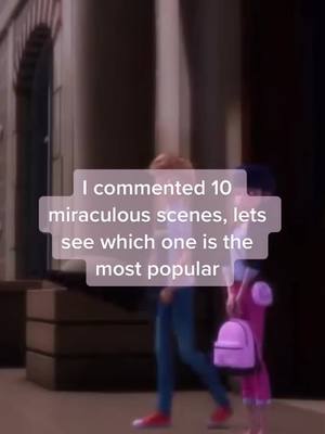 A post by @miraculousvideoss_ on TikTok caption: #miraculousladybug #fyp #tiktok #umberella #blowthisup #adrienette #xyzabc #marinettedupaingcheng