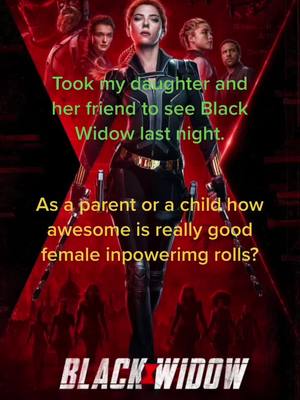 A post by @mikeedwardstiktoker on TikTok caption: Female power and good wholesome movies that kids love or a great thing. #men #parents #femalepower #tepublicans #democrat #marvel #blackwidow