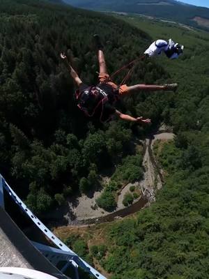 A post by @exilebase on TikTok caption: Send it.  #fyp #basejumping