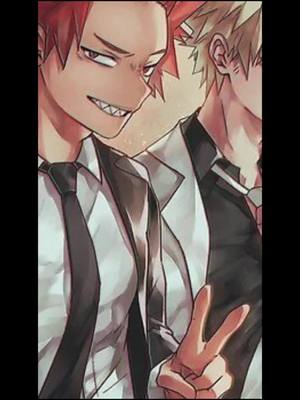 A post by @weebsforever000 on TikTok caption: #They to fine friends #MHA #BNHA #Weeb #Simp #edits #anime #hot #cute #Katsuki #Bakugou #KatsukiBakugou #Eijiro #Kirishima #EijiroKirishima