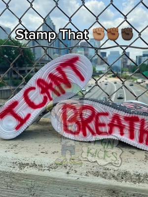 A post by @fgnsteph_ on TikTok caption: STAMP THAT ‼️ #thebiggerpicture #blmmovement #customaf1s #foryoupage #entrepreneur #blm ✊🏽✊🏾✊🏿SHARE!! #movement