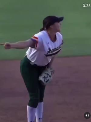 A post by @softball.vids__ on TikTok caption: keeping it fun 😎 #fyp #softballgirl #xyzabc #softball #FerragamoLetsDance #collegesoftball #foryoupage #hawaii