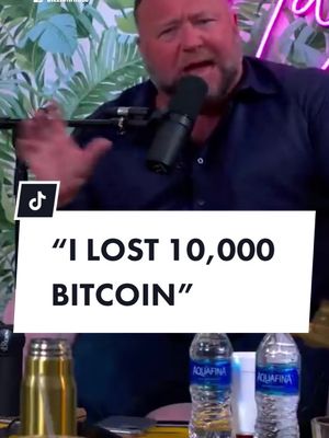 A post by @mintedhq on TikTok caption: How would you feel if you lost 10,000 Bitcoin ? 🤦🏽‍♂️ #bitcoin #crypto