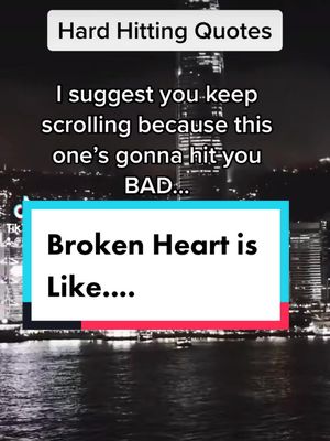 A post by @overthinkerhub0 on TikTok caption: Thoughts? #brokenheart #breakup #quotes #quoteoftheday #foryou