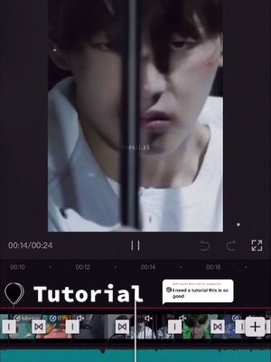 A post by @taessi.zh on TikTok caption: @k.la.0 antworten | here is the “Tutorial“. I actually doesn’t use any special effects, I only make this with the clip transition. ✨ | #bts #edit #v