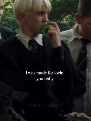 A post by @miss__malfoy05 on TikTok caption: I was made for lovin’ you..❤️@t22felton #foryou #fypシ #dracotok #miss__malfoy05 #viral #4u #foryoupage #dracomalfoy #tomfelton #tomfeltontok #edit