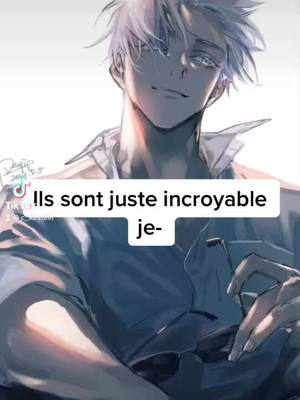 A post by @c_kirstein on TikTok caption: 👀😼 #gojo #gojousatoru #nanami #nanamikento #jjk #jujutsukaisen #anime #foryou #fyp #foryoupage #foryourpage #pourtoi