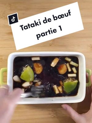 A post by @spamcassytraiteur on TikTok caption: Tataki de bœuf part 1 #tataki #boeuf #beef #japanesefood #cook #food #recette #Recipe #tiktokfood #trend #viral #fyp