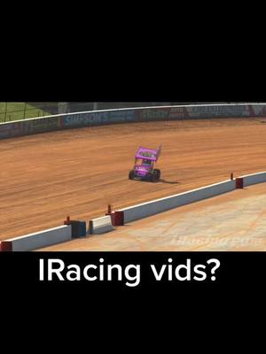 A post by @mxbcentral on TikTok caption: @iracingofficial #fyp #iracing #sprintcar