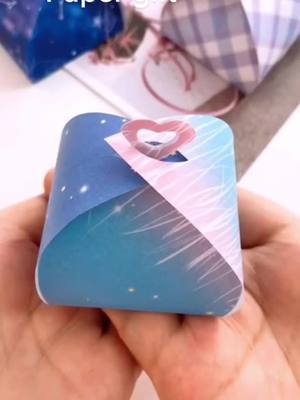 A post by @ipapercup on TikTok caption: Paper gift #crafts #papercrafts #handmade #fpy #foryou