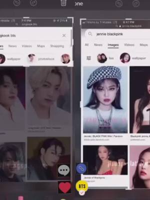 A post by @welovehobi on TikTok caption: JUNGKOOK OR JENNIE #bts#jungkook#blackpink#jennie#viral