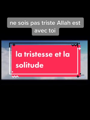 A post by @islam_tiktok99 on TikTok caption: source: Quotidien musulman #fyp #islam #muslim #allah #tristesse