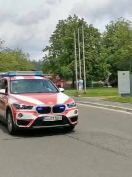 A post by @fabianrt112 on TikTok caption: #feuerwehr #blaulicht #112 #firetruck #fyp #firefighter #goviral #fypシ #avengers #viral #foryou #zusammenhalt