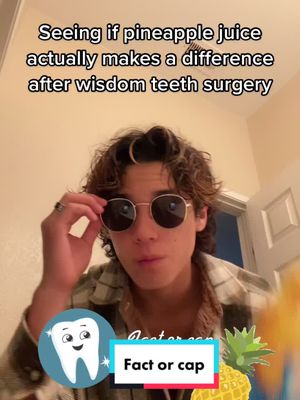 A post by @eric.saenz_ on TikTok caption: I cut my hair #pineapple #wisdomteeth #fact #fypシ #foryou