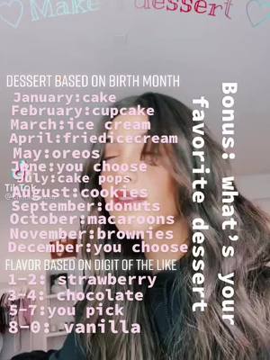 A post by @.cgd_melio on TikTok caption: @charlidamelio #dessert #fypシ  what dessert did you get?